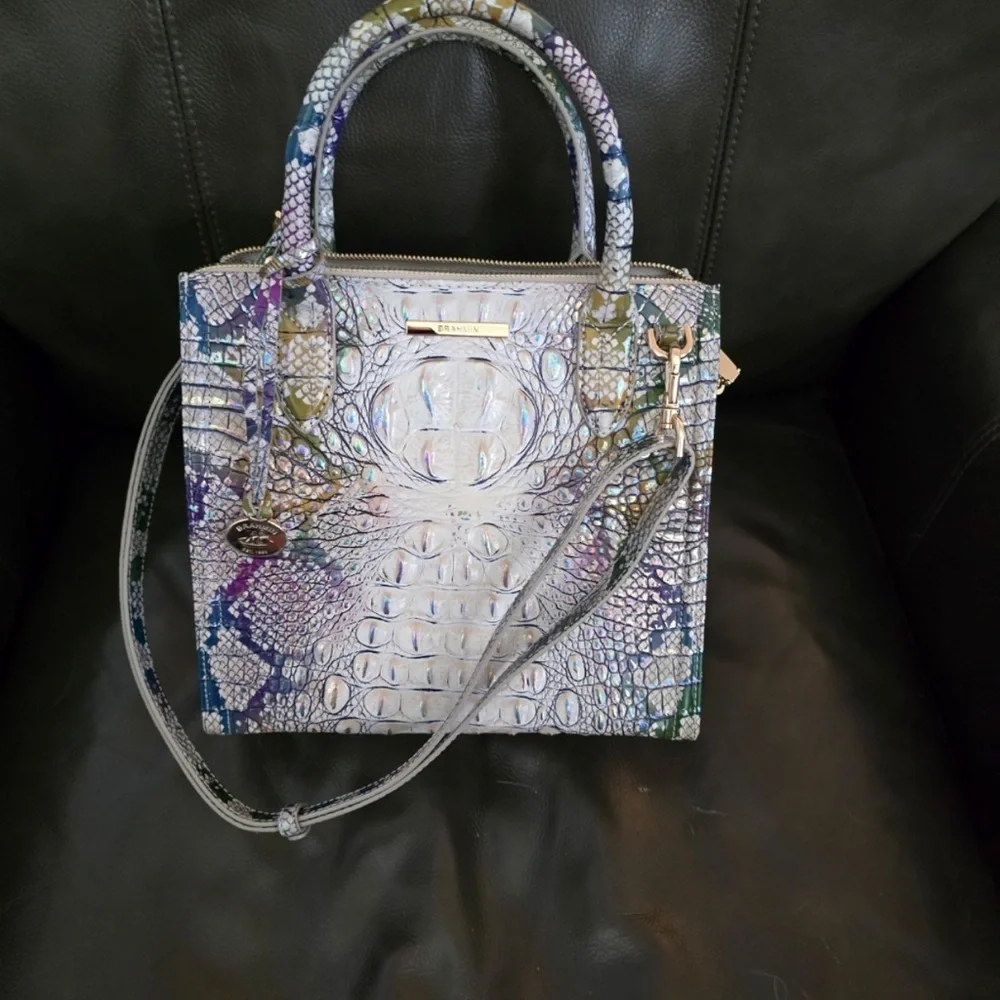 Brahmin Small Caroline Satchel in Spellbound Ombre Melbourne – NWOT - Picture 5 of 7